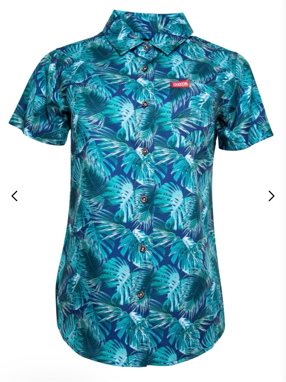 DIXXON “HILO” WOMEN'S SHORT SLEEVE PARTY SHIRT